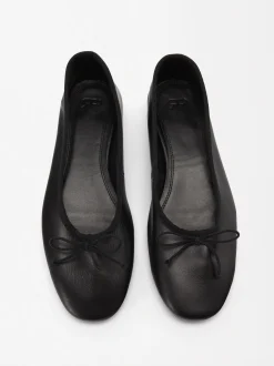 Parfois Sapatos Rasos|Pele*Sabrinas Tacão Em Pele | Preto