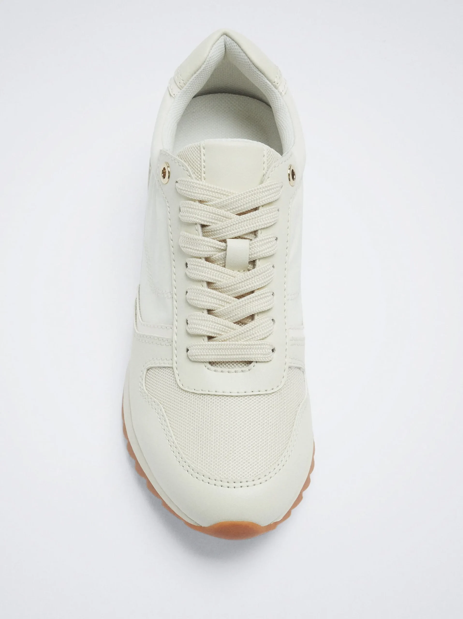 Parfois Sapatilhas*Sapatilhas Desportivas Running Bege | Branco