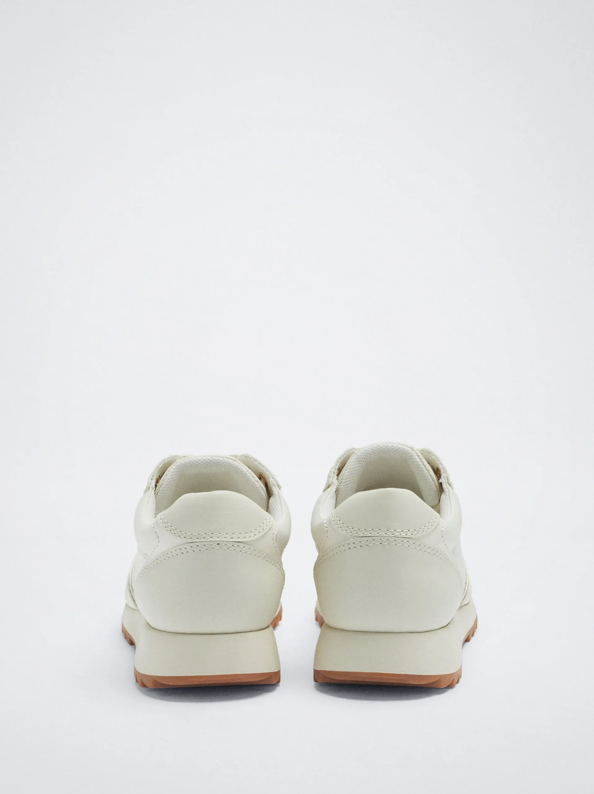 Parfois Sapatilhas*Sapatilhas Desportivas Running Bege | Branco