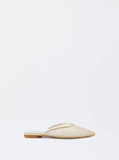 Parfois Sapatos Rasos*Sapatos Rasos Tipo Mules | Dourado