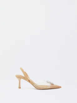 Parfois Sapatos de Salto Alto*Sapatos Tacão Com Adorno | Rosa