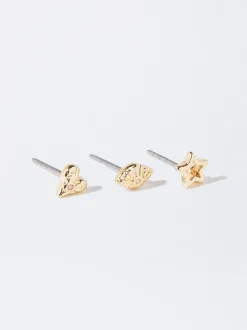Parfois Sets de Bijuteria|Brincos*Set De Brincos s | Dourado