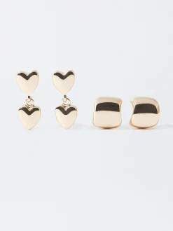 Parfois Sets de Bijuteria|Brincos*Set De Brincos s | Dourado