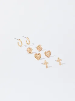Parfois Sets de Bijuteria|Brincos*Set De Brincos s | Dourado