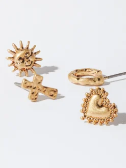 Parfois Sets de Bijuteria|Brincos*Set De Brincos s | Dourado