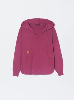 Parfois Básicos|Malha*Sweatshirt De Malha Capuz | Bordeaux