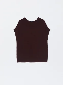 Parfois Básicos|Malha*Top De Malha Preto | Bordeaux