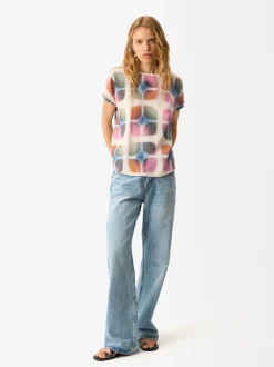 Parfois Tops e T-shirts*Top Estampado Manga Curta | Multicor