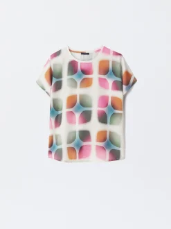 Parfois Tops e T-shirts*Top Estampado Manga Curta | Multicor