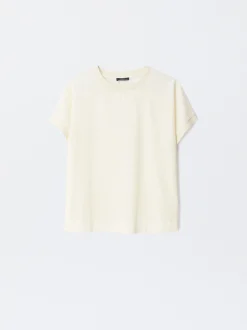 Parfois Básicos|Tops e T-shirts*Top Manga Curta | Cru