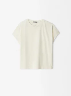Parfois Básicos|Tops e T-shirts*T-Shirt Com Bordado | Bege