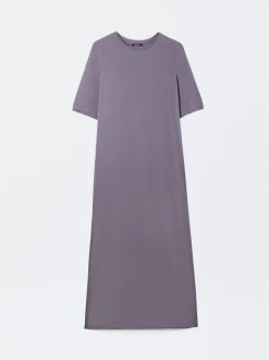 Parfois Básicos|Vestidos*Vestido Comprido Algodão | Bordeaux